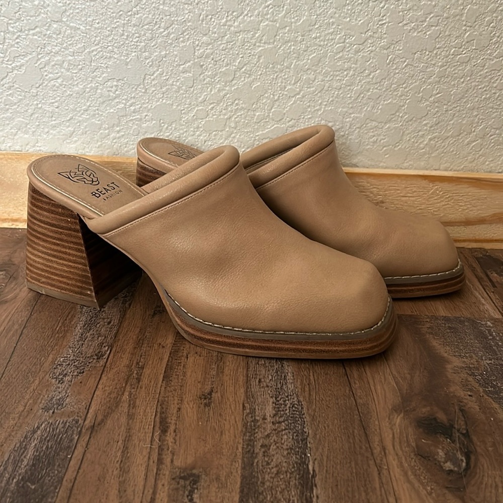 Beast Square Toe Mule